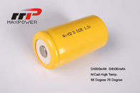 Acil Aydınlatma Bataryası NiCad D4000mAh 4.8V 70 Degree CE