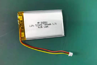 IEC62133 Lityum Polimer Pil 3.7V GPS 523450 1000mAh CB lipolimer pil