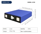 3.65V 230Ah Solar Lifepo4 Pil Uzun Çevrim Ömrü IEC CB MSDS Sertifikası