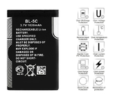 Nokia Cep Telefonu için BL5C Lityum İyon Şarj Edilebilir Piller