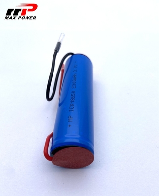 2300mAh 18650 3.7V Lityum İyon Şarj edilebilir Piller Yüksek Sıcaklığa Direnci