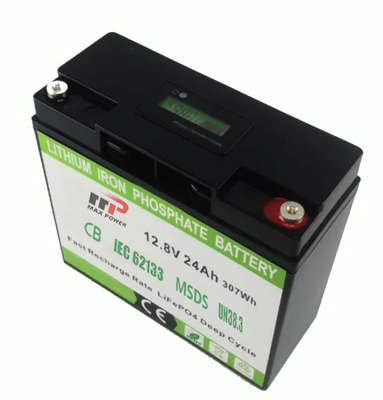derin döngü 12v 24ah lifepo4 pil paketi 12.8V lityum piller 24Ah kurşun asit değiştirme lityum