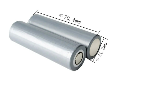 Düşük sıcaklık 3.7v Inr21700 4000mah Yüksek boşaltma hızı 40a Uzun döngü ömrü 1000 döngü Li-ion 21700 Pil hücresi
