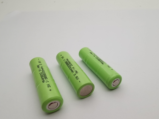 UL 3.6V 200mAh NIMH Şarj edilebilir piller 1/3BBB özel NIMH pil paketi kullanıma hazır NIMH piller uzun döngü ömrü