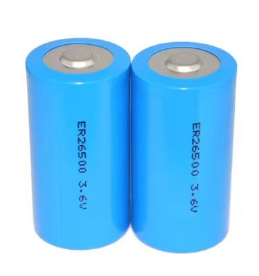 er26500 3.6v 8500mah 9ah lisocl2 bataryası Er26500 C boyutlu lityum bataryası 3.6V 9000mah birincil lityum bataryası