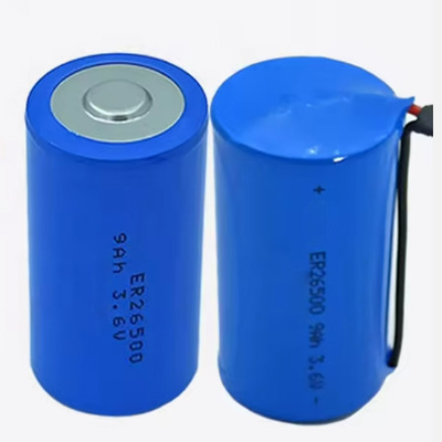 er26500 3.6v 8500mah 9ah lisocl2 bataryası Er26500 C boyutlu lityum bataryası 3.6V 9000mah birincil lityum bataryası