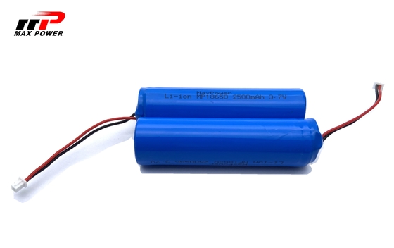 2500mAh 18650 3.7V Lityum İyon Şarj edilebilir Piller GPS kullanımı