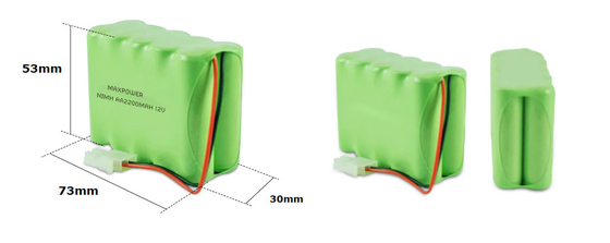 AA NIMH pil paketi 12V AA2000mAh 12V 2200mAh özel acil güç kaynağı