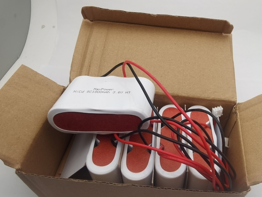 Maxpower NiCd 3.6V SC1800mAh şarj edilebilir pil acil durum ışığı NICD pilleri
