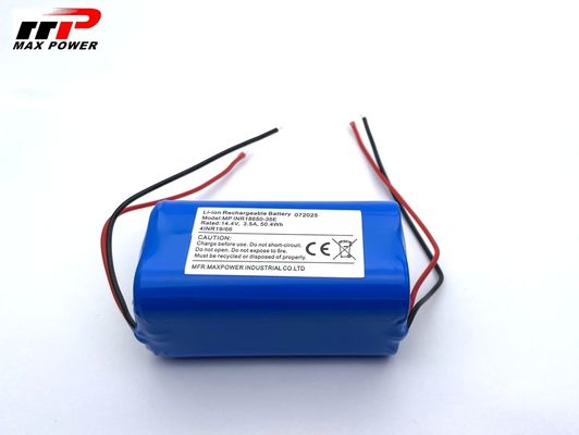 14.4V 18650 3500mAH lityum iyon batarya paketi robot temizlik vakum temizleyicisi için
