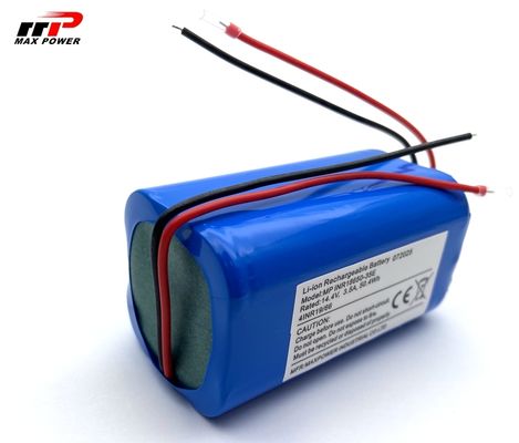 14.4V 18650 3500mAH lityum iyon batarya paketi robot temizlik vakum temizleyicisi için