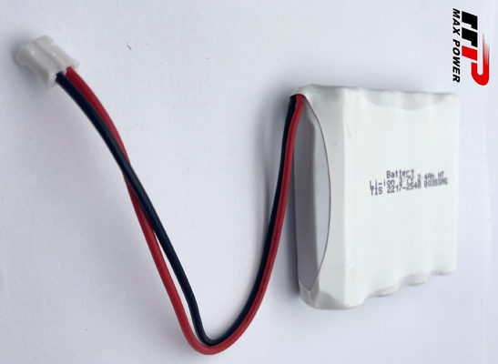 GPS için 3.7V 2400mAh 14500 lityum iyon Pil paketi, geniş sıcaklık aralığı -40°C-80°C
