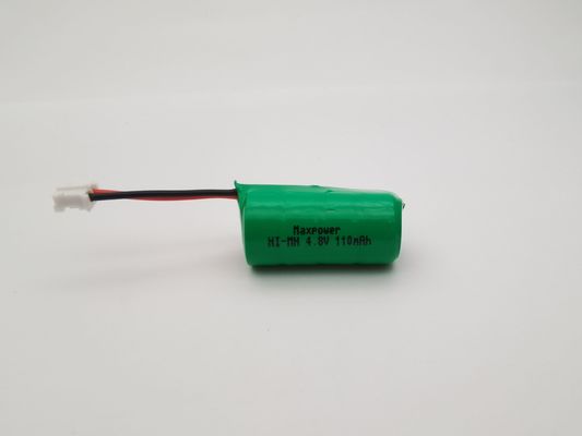 Şarj Edilebilir 110mAh 4.8V Ni-MH Düğme Pil Paketi NiMH Düğme Pil 4.8V 110mAh