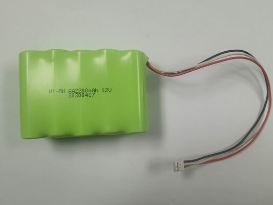 12V 2Ah NiMh batarya paketi 12V 2200mAh acil güç kaynağı Acil durum armatürü Akü paketi