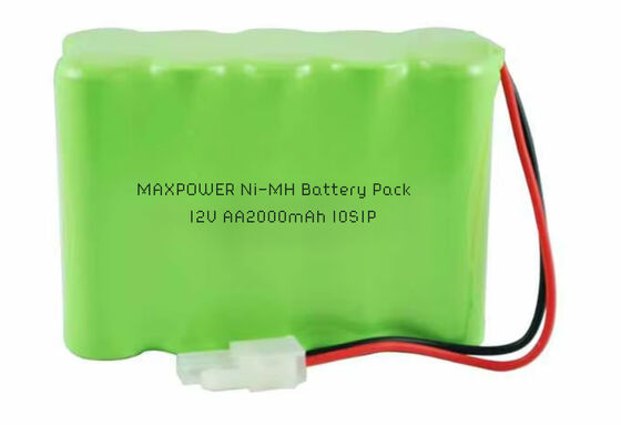 12V 2Ah NiMh batarya paketi 12V 2200mAh acil güç kaynağı Acil durum armatürü Akü paketi