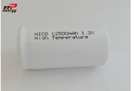 1.2V C2500mAh NiCd Şarj Edilebilir Piller, Acil Durum Aydınlatma Batarya Kararlı