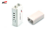 9V 550mAh USB Lityum İyon Şarj Edilebilir Piller UN38.3 MSDS IEC 500 Döngü Ömrü