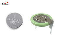 CR1225 Birincil Lityum Pil Manganez Dioksit Düğme Hücre Para Tipi 50mAh