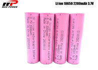 BIS IEC2133 ile 2200mAh 3.7V 18650 Lityum İyon Şarj Edilebilir Piller