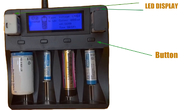 akıllı lityum pil şarj cihazı USB LCD Şarj Cihazı 12V 2A