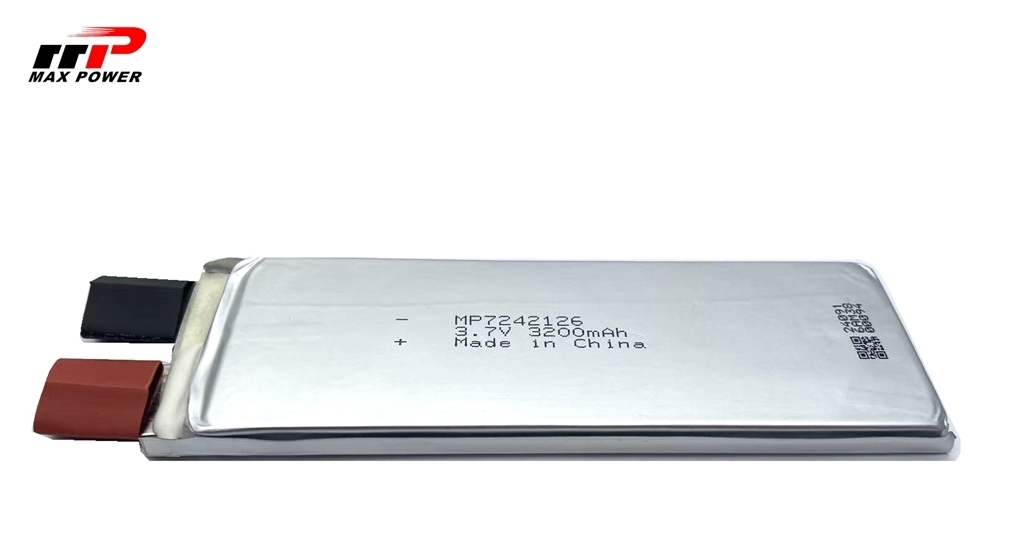 Drone için yüksek hızlı Li-ion polimer pil paketi 7242126 3200mah 3.7V