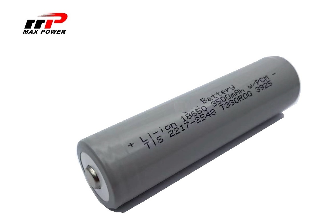 3500mAh 3.7V 18650 Lityum İyon Pilleri BIS IEC2133 CB GPS için