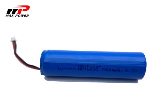 2500mAh 18650 3.7V Lityum İyon Şarj edilebilir Piller GPS kullanımı