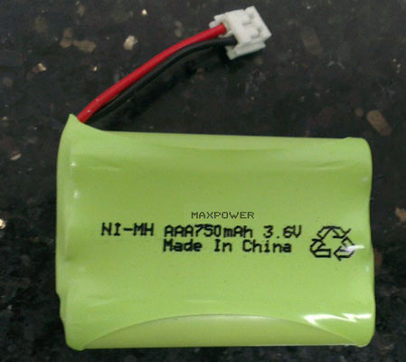 Bebek Monitörü İçin Kullanıma Hazır AAA750 Nimh Pil Paketleri 3.6V