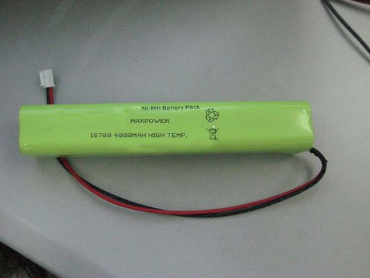 Yüksek Sıcaklık Acil Aydınlatma Batarya NIMH 18700 4000mAh 4.8V