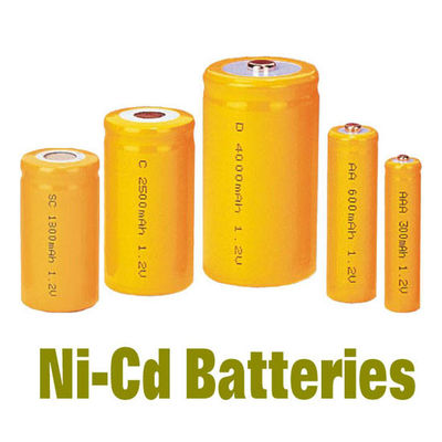 NiCd Pil Paketleri AAA300MAH, Şarj Edilebilir Piller Yedekleme Gücü