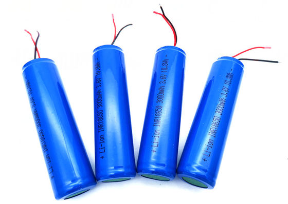 Şarj edilebilir Li İyon Pil Paketi INR18650 UL KC CB PSE ile 3.7V 3000mAh