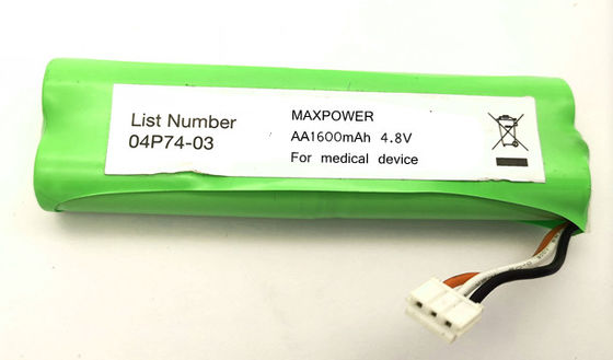 NIMH AA1600mAh 4.8V pil paketi