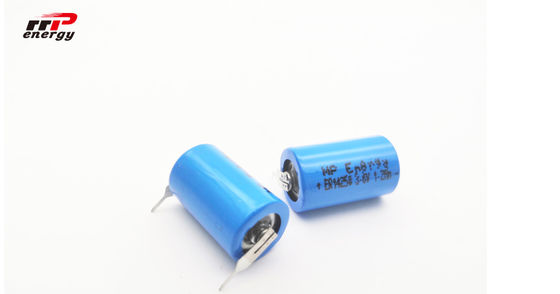 ER14250 1200mAh Li SOCI2 3.6 V Pil, Primarty Lityum İyon Pil 1 / 2AA