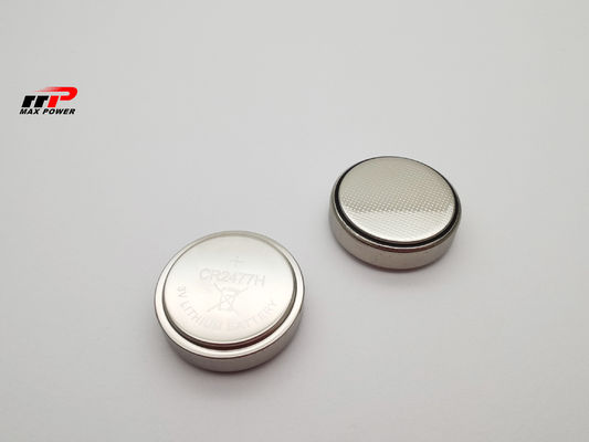 Düğme hücre 3V CR2477 1000mAh Li-Mno2 Pil yüksek kapasite